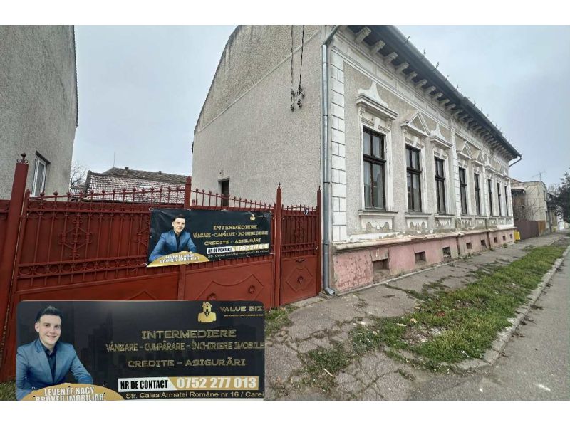 🔥 OFERTĂ EXCLUSIVĂ – CASĂ ULTRACENTRALĂ ÎN CAREI! 🔥