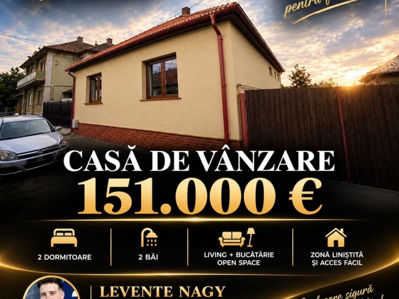Casă complet renovată în 2026 | 110 mp utili | Teren 490 mp | Strada Traian